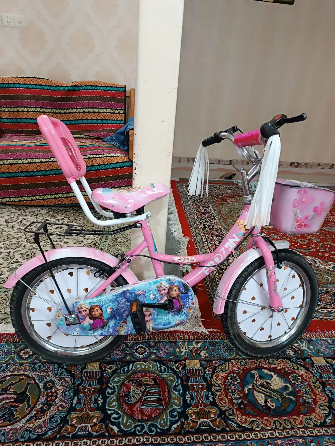 دوچرخه 16 دخترانه در حد نو|دوچرخه، اسکیت، اسکوتر|کرج, کمالشهر|دیوار