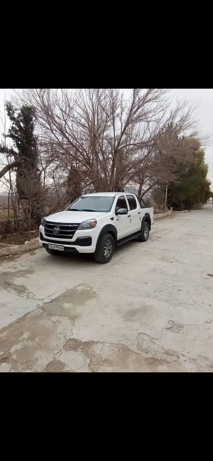 فوتون دیزل مدل 1401 بدون رنگ وخط وخش|خودرو سواری و وانت|شیراز, شهرک استقلال|دیوار