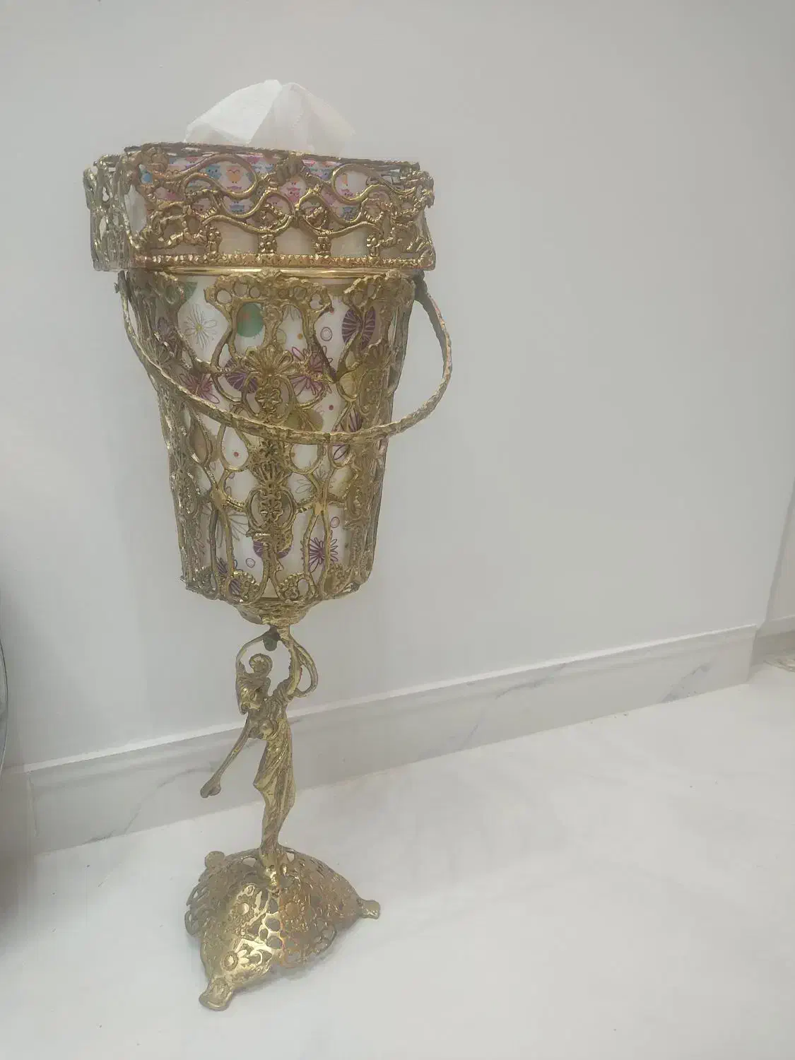 سطل آشغال و جادستمالی و گلدان|صنایع دستی و سایر لوازم تزئینی|بیجار, |دیوار