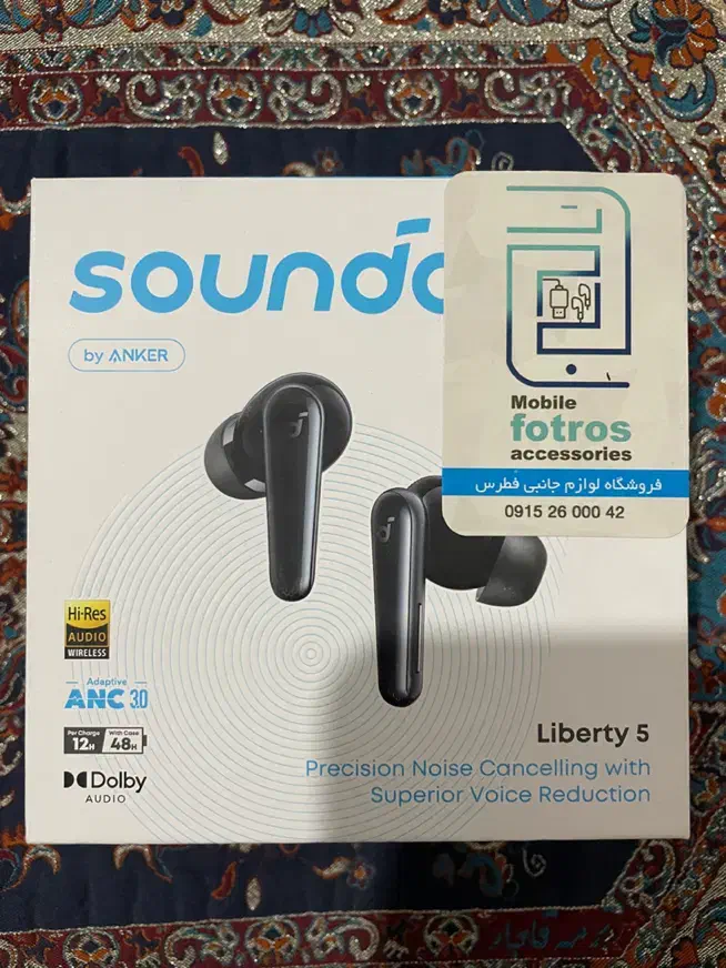 ایرپاد هدفون هدست انکر لیبرتی فایو ۵|لوازم جانبی موبایل و تبلت|مشهد, شهید بهشتی|دیوار