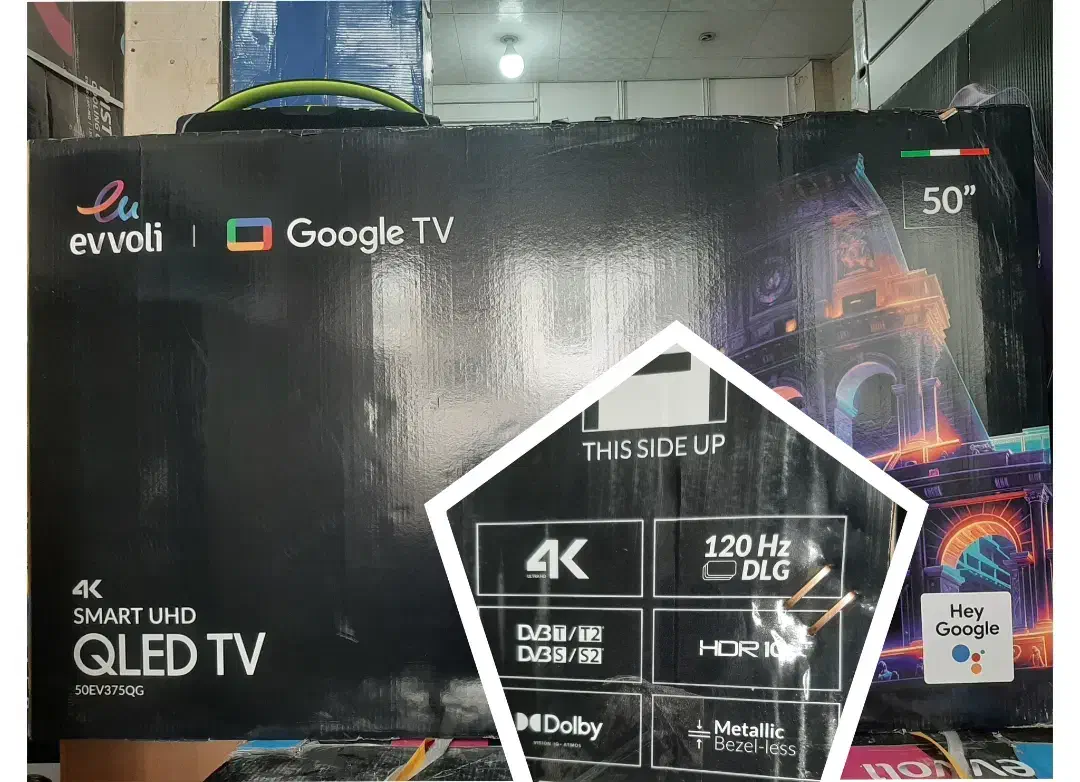 ال ای دی ۵۰ اینچ ایوولی 120 هرتز|تلویزیون و پروژکتور|بندر کنگان, |دیوار