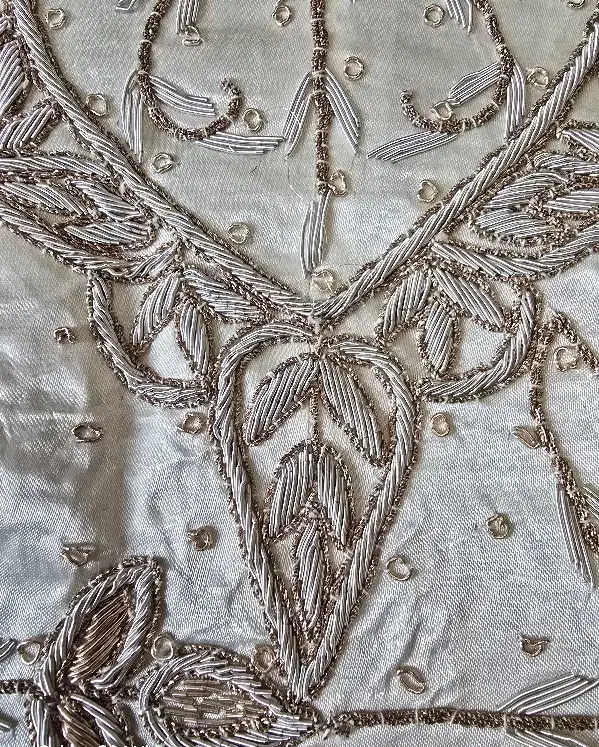 روتختی دست دوز سِرمه روی ساتن،اصل هند|سرویس روتختی|تهران, سعادت‌آباد|دیوار