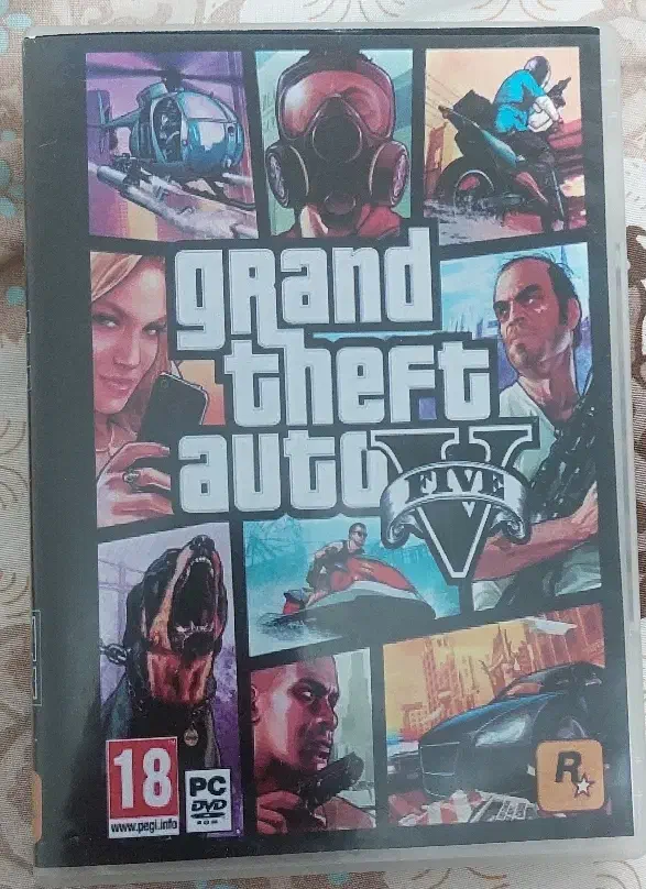 دیسک بازی GTA V برای پیسی|کنسول، بازی ویدئویی و آنلاین|ایلام, |دیوار