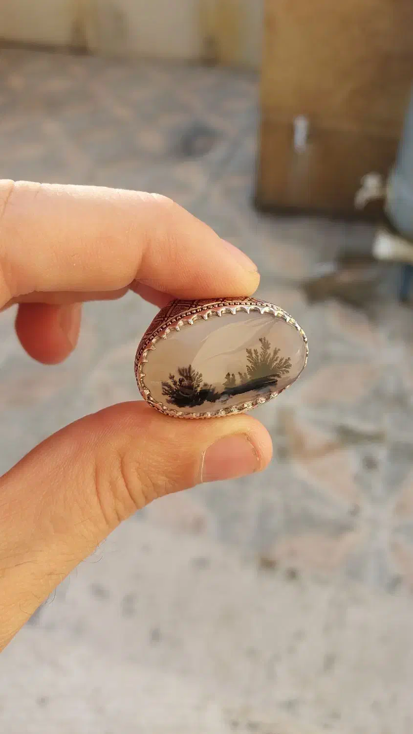 انگشتر شجر دستساز فروش و معاوضه|جواهرات|کرمانشاه, |دیوار