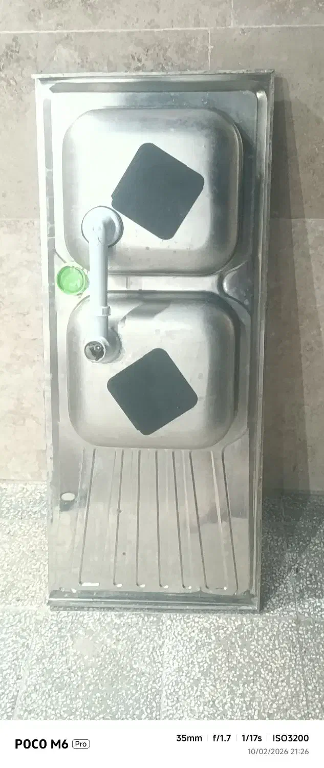 سینک دوقلو|آبچکان و نظمدهنده ظروف|تربتحیدریه, حسنی بالا|دیوار