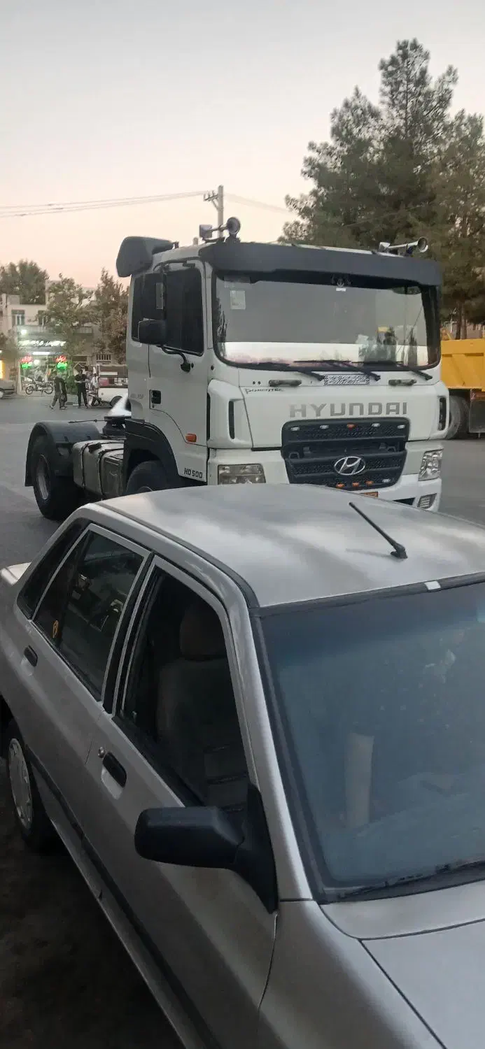 کشنده هیوندا تک HD500 بیرنگ استثنایی|خودرو سنگین|ری, شهرک نظامی|دیوار