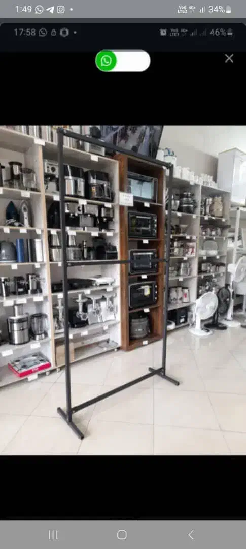 قرایی دار بند رخت رگال پیشخوان دار۴۵|بندرخت و رخت‌آویز|تهران, کرمان|دیوار