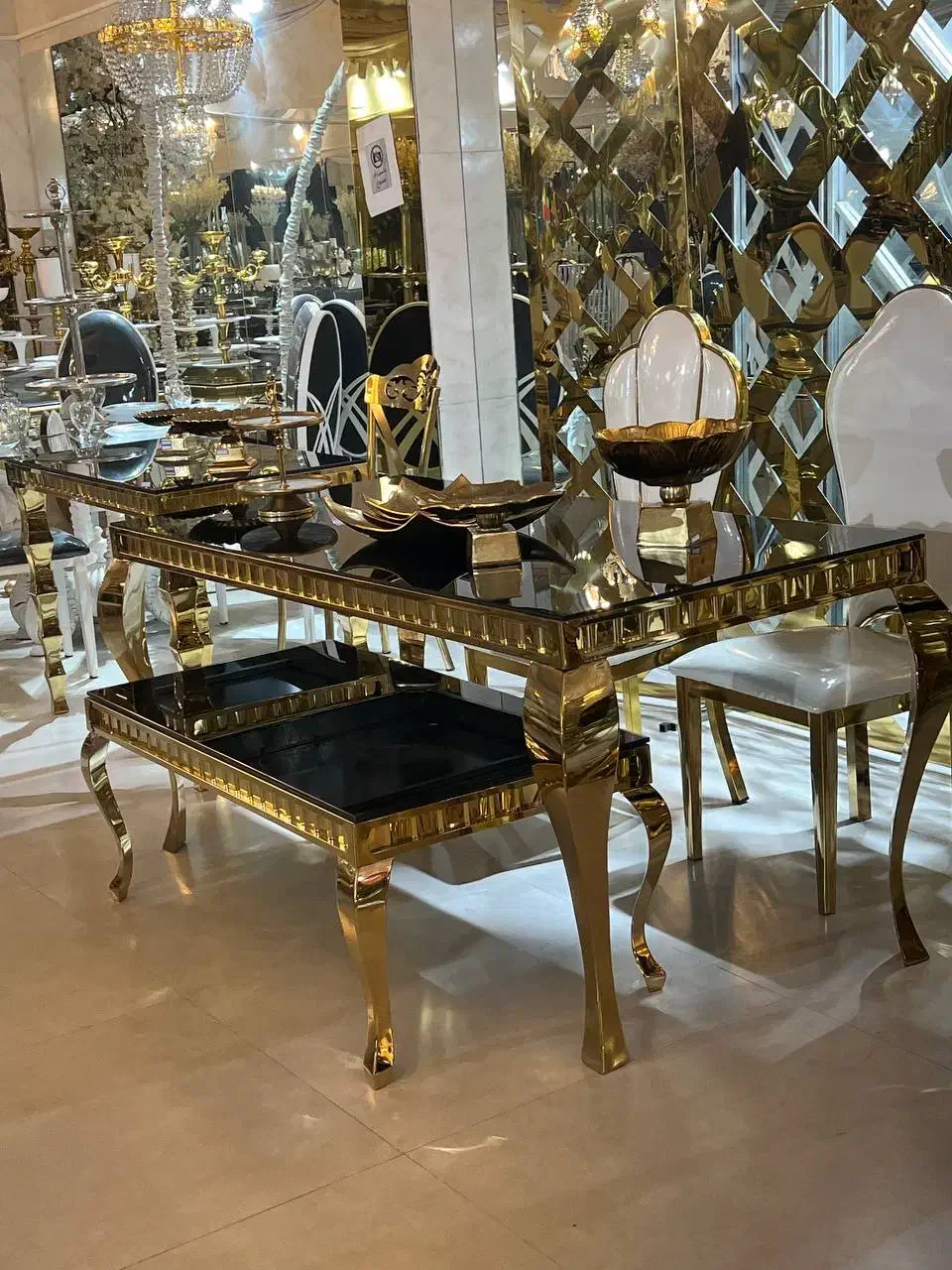 میزتالاری مستطیل فلزی مدل کوئین|عمده‌فروشی|قائم‌شهر, |دیوار