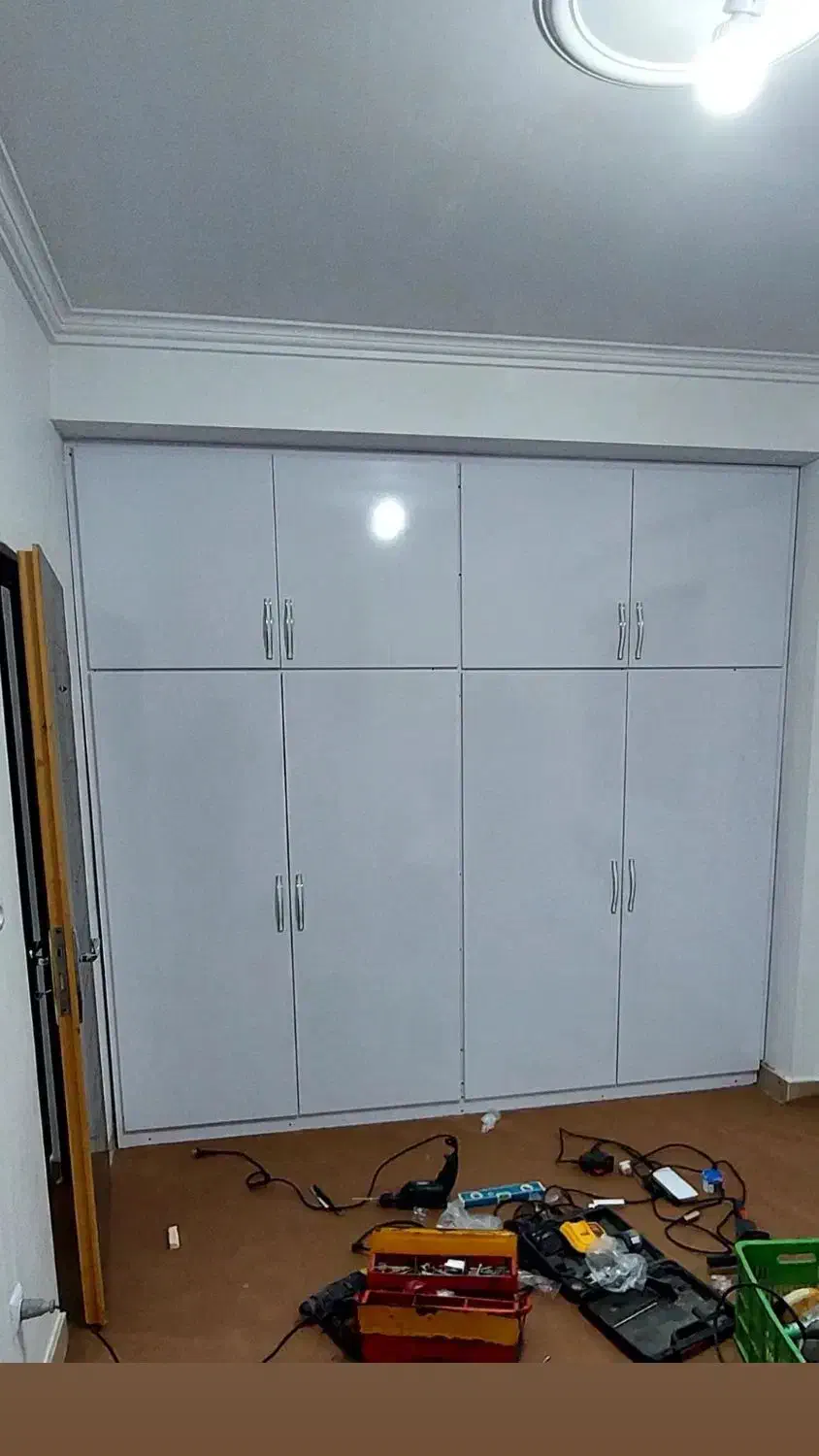 کمد دیواری ام دی اف فقط ۴ت متری نصاب کابینت|خدمات پیشه و مهارت|تالش, هشتپر|دیوار