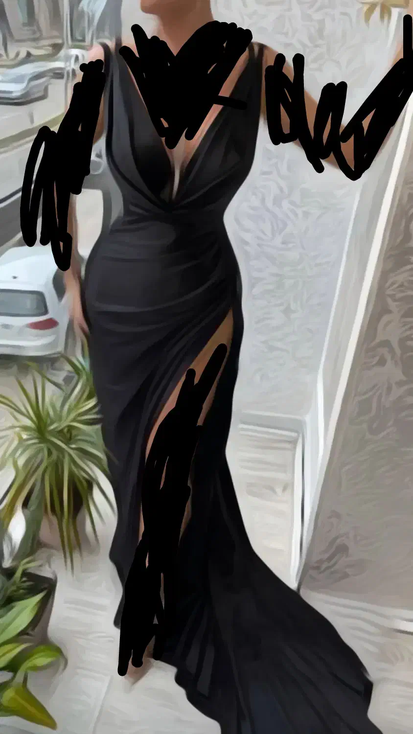 پیراهن مجلسی شیک بدلیل سایز نبودن زیر قیمت میفروشم|لباس|خرم‌آباد, |دیوار