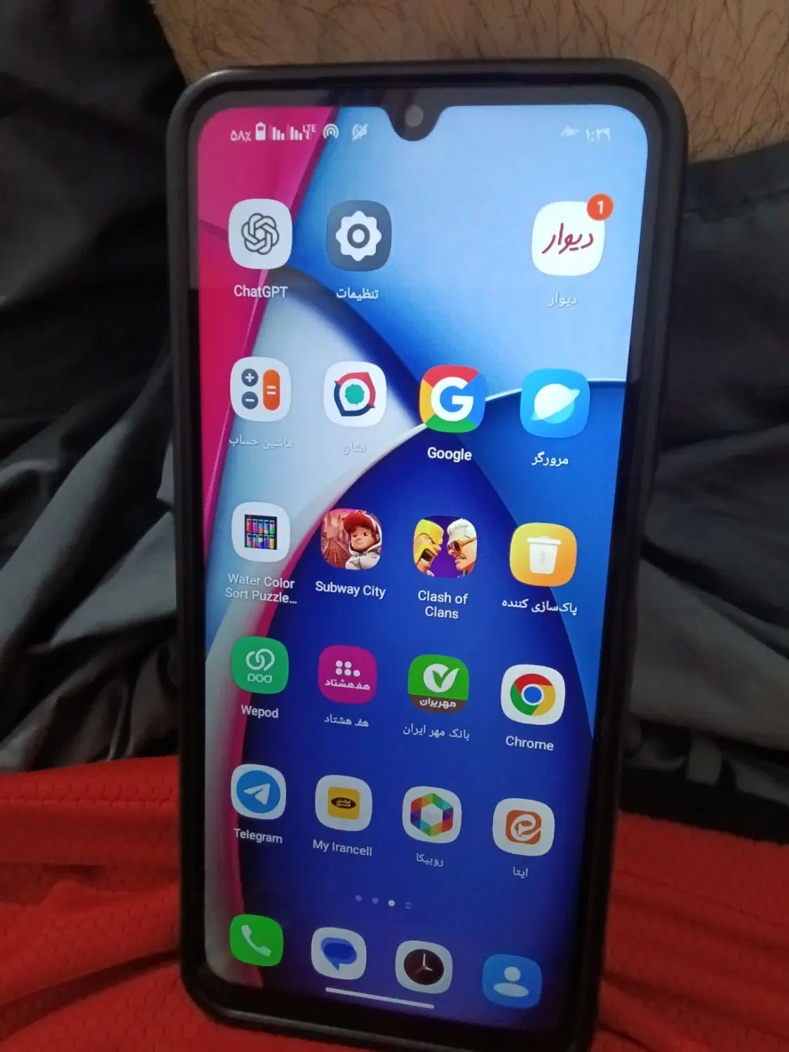Poco C71|موبایل|رباط‌کریم, شترخوار|دیوار