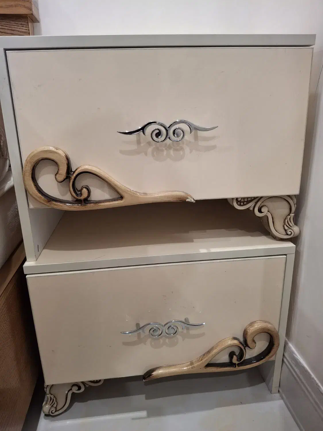 تختخواب دو نفره|تخت و سرویس خواب|اراک, |دیوار