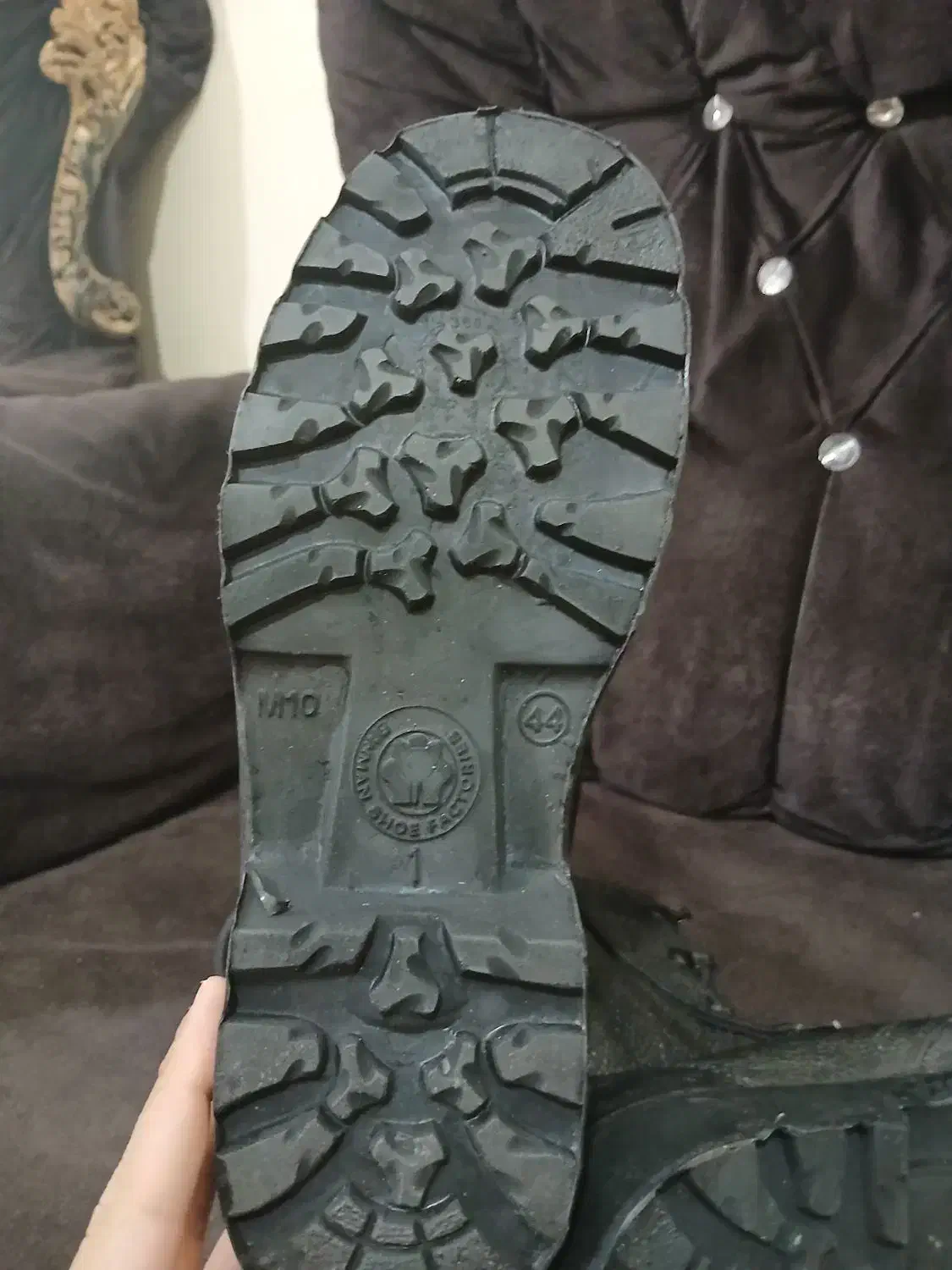 پوتین مردانه چرمی|کیف، کفش، کمربند|بروجرد, |دیوار