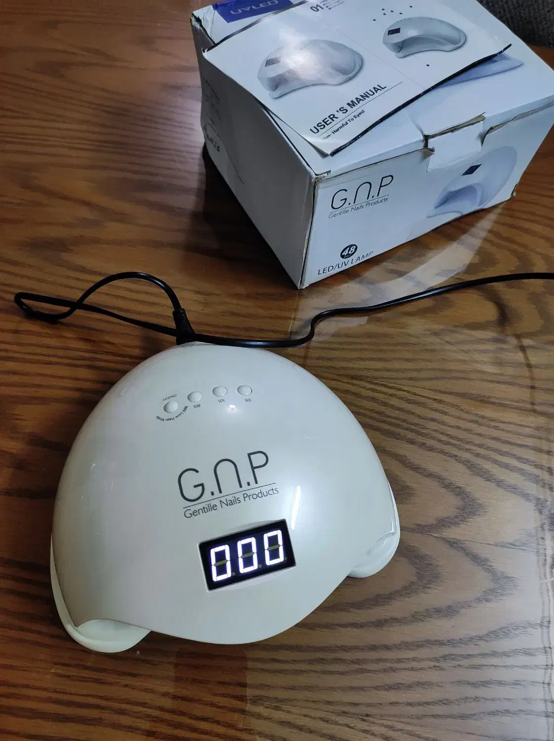 دستگاه لاک خشککن ناخن 48GNP وات UV/LED بسیار تمیز|آرایشی، بهداشتی، درمانی|تفت, |دیوار