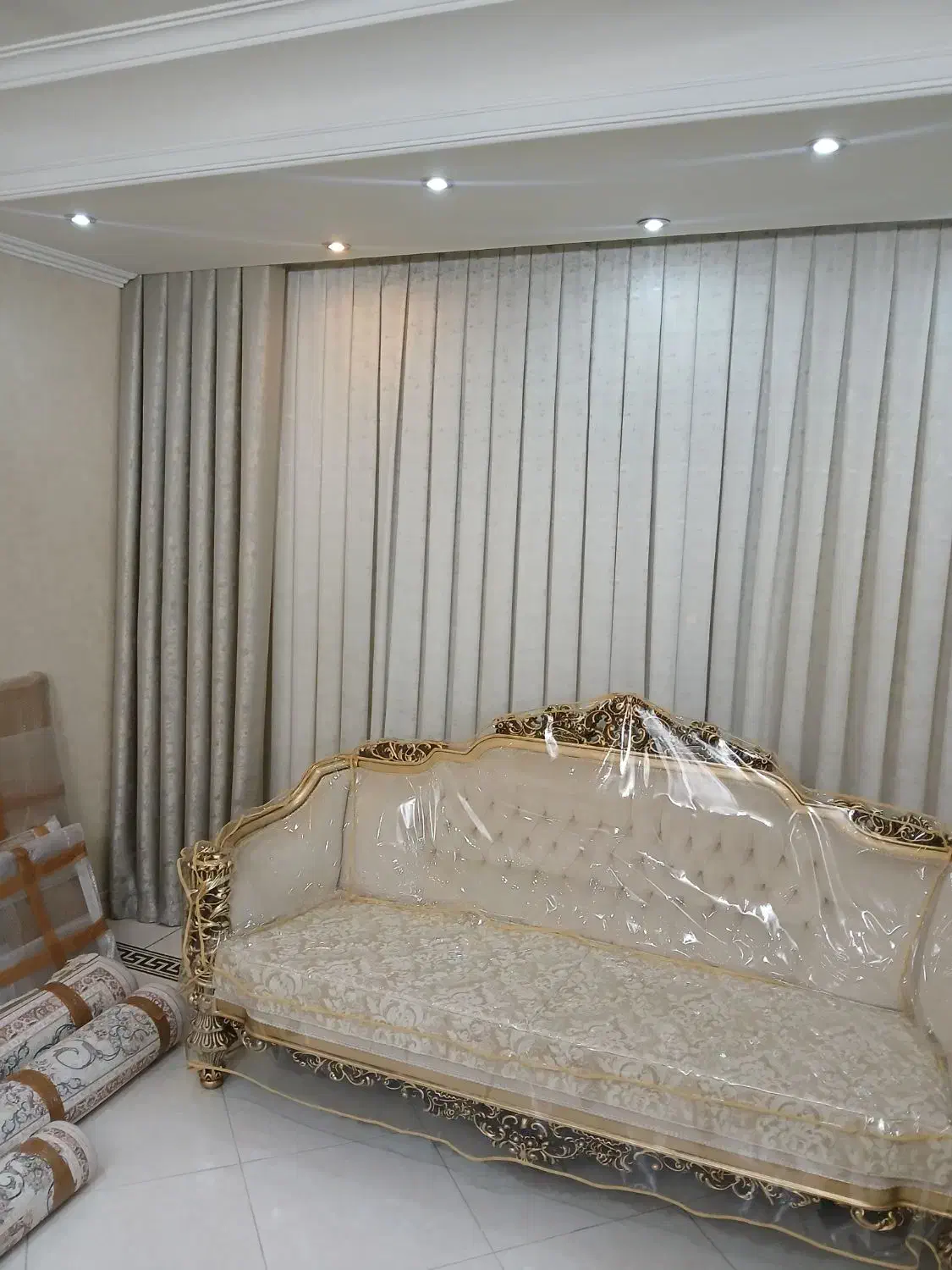 پرده پذیرایی در حد نو|پرده، رانر، رومیزی|تهران, افسریه شمالی|دیوار