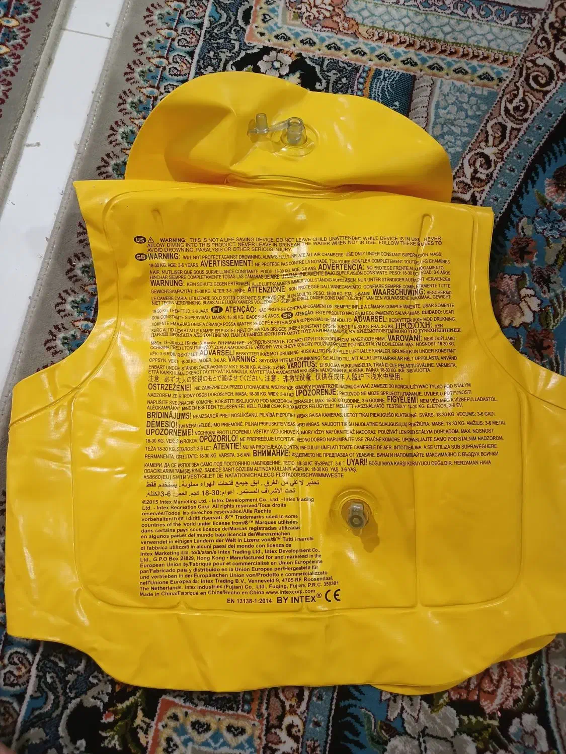 جلیقه شنا و استخر کودک اینتکس|غواصی و ورزشهای آبی|شیراز, اصلاحنژاد|دیوار