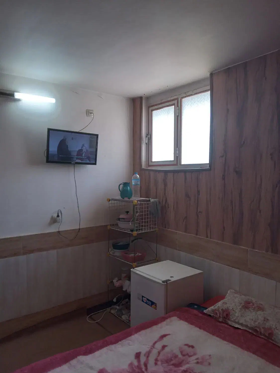 سوئیت ۱۲ متری مبله چند ماهه یا سالیانه|اجارهٔ آپارتمان|قم, قم نو|دیوار