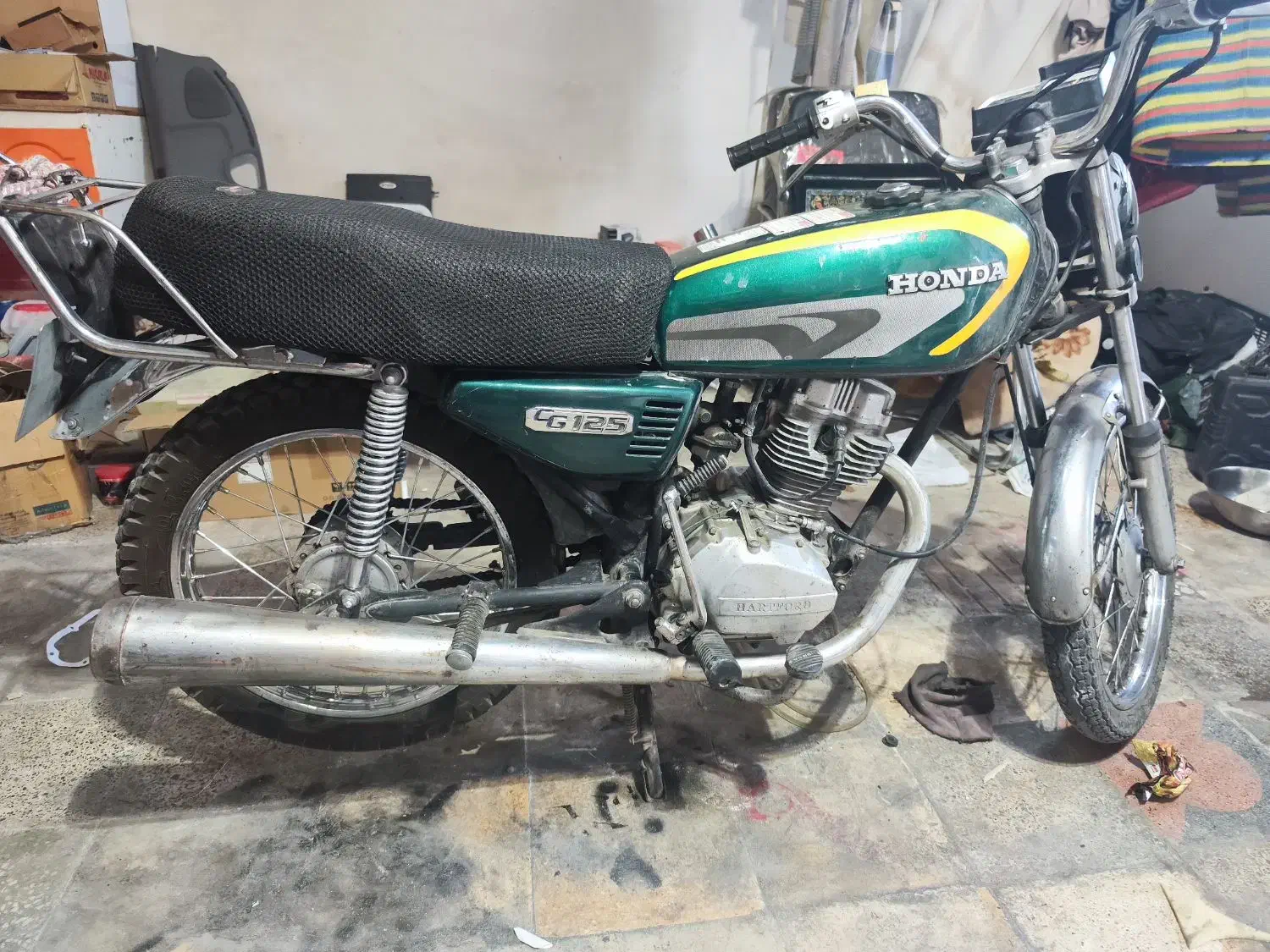 موتور هارتفورد تکتاز ۱۲۵ و تریل|موتورسیکلت|شیراز, باجگاه|دیوار