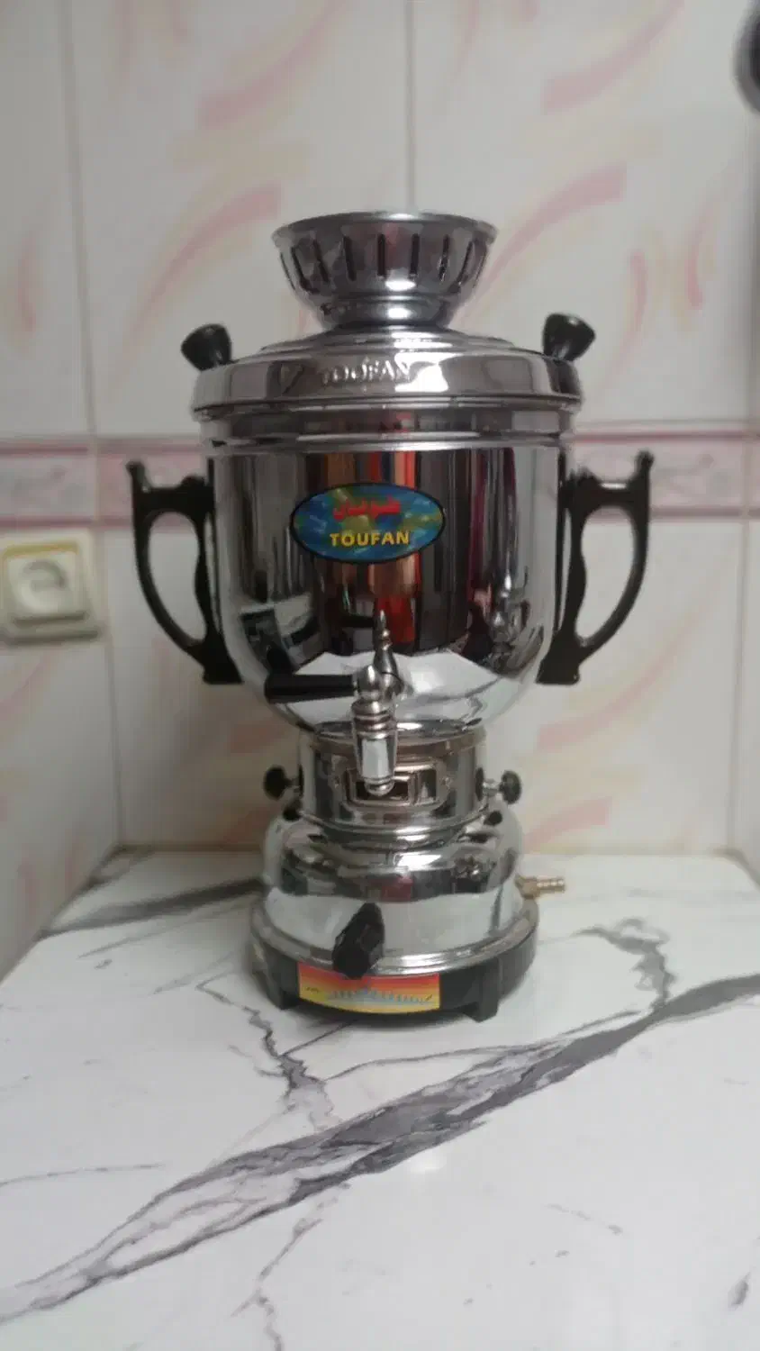 سماور گازی ۶ لیتری|سماور، چای‌ساز، قهوه‌ساز|اقبالیه, |دیوار