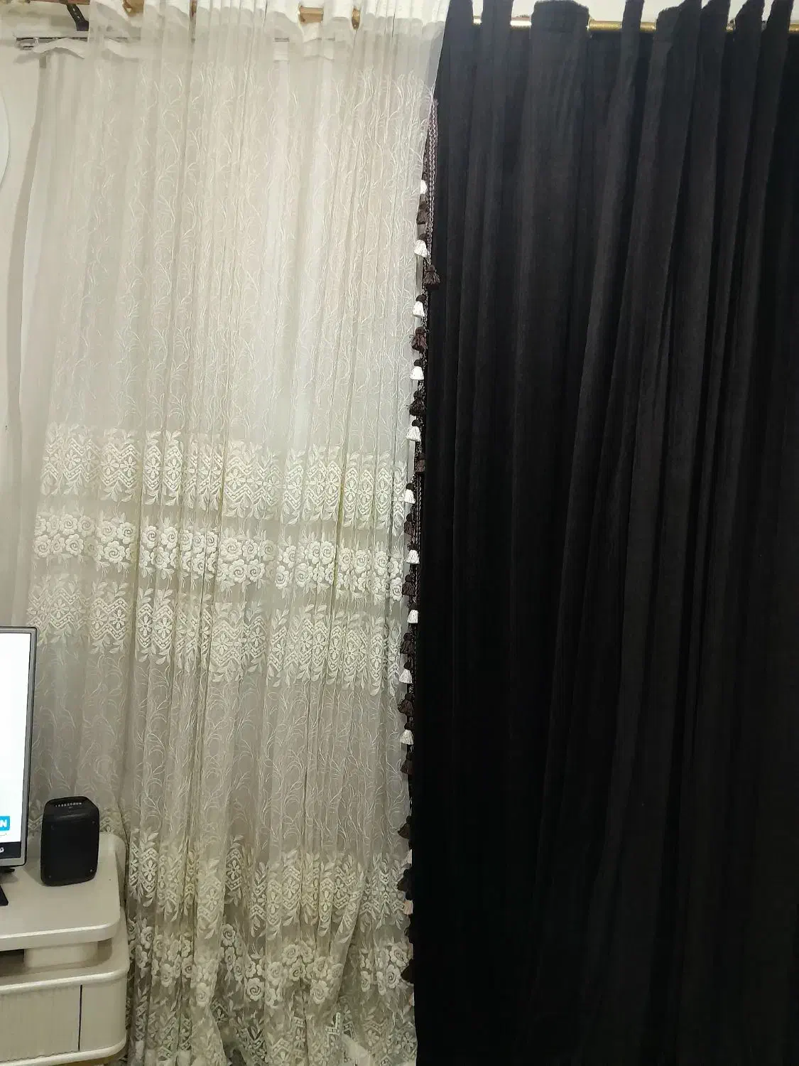 پرده شیک|پرده، رانر، رومیزی|مسجد سلیمان, |دیوار