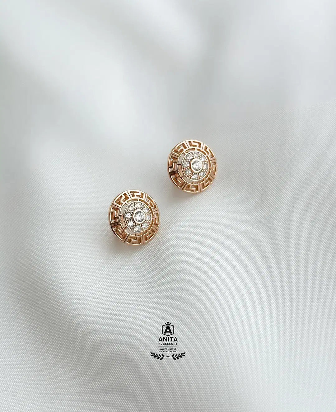 گوشواره ورساچه نگین دار ژوپینگ|بدلیجات|اردبیل, |دیوار