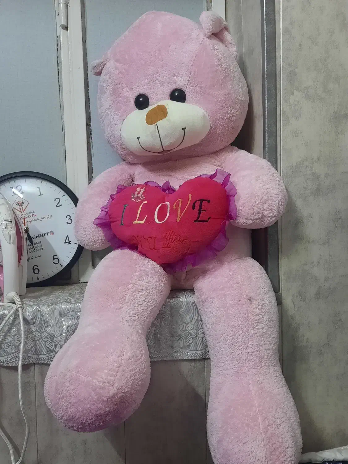 خرس بزرگ کاملا نو|اسباببازی بچه|میبد, |دیوار