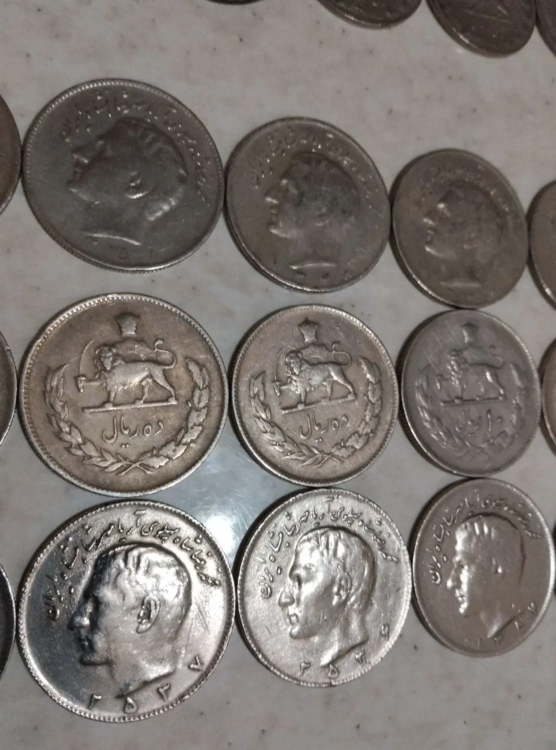 حراج سکه های پهلوی دوم|کلکسیون سکه، تمبر، اسکناس|شاهرود, |دیوار