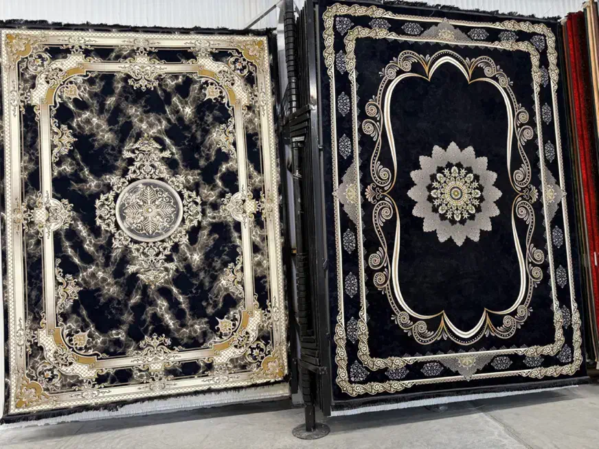 فرش نصر مدل پتینه گل بته ای  ۱۵۰۰شانه ۱۲ متری|فرش|شیراز, زیباشهر|دیوار