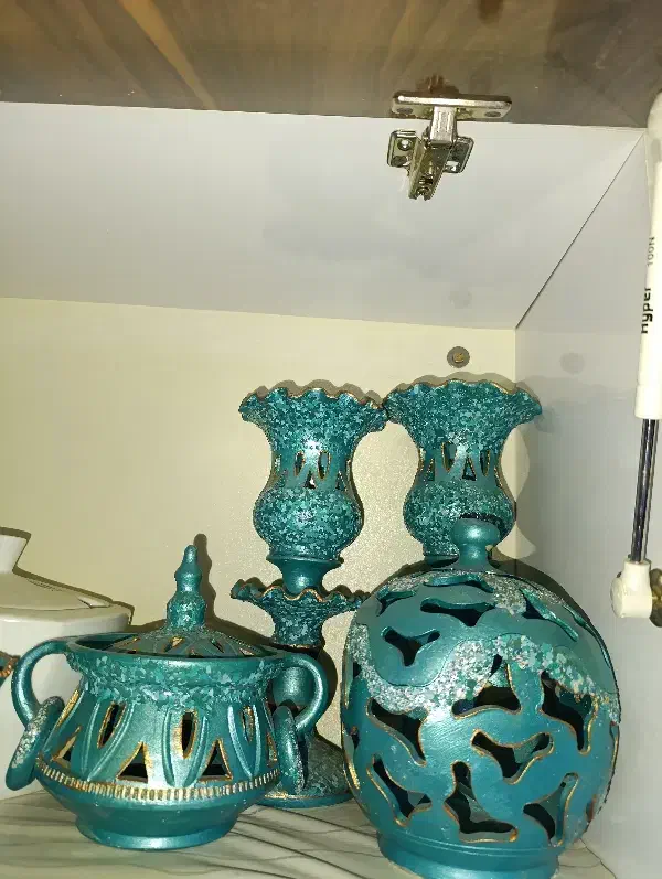 ظروف فیروزه ای|صنایع دستی و سایر لوازم تزئینی|کرمان, |دیوار