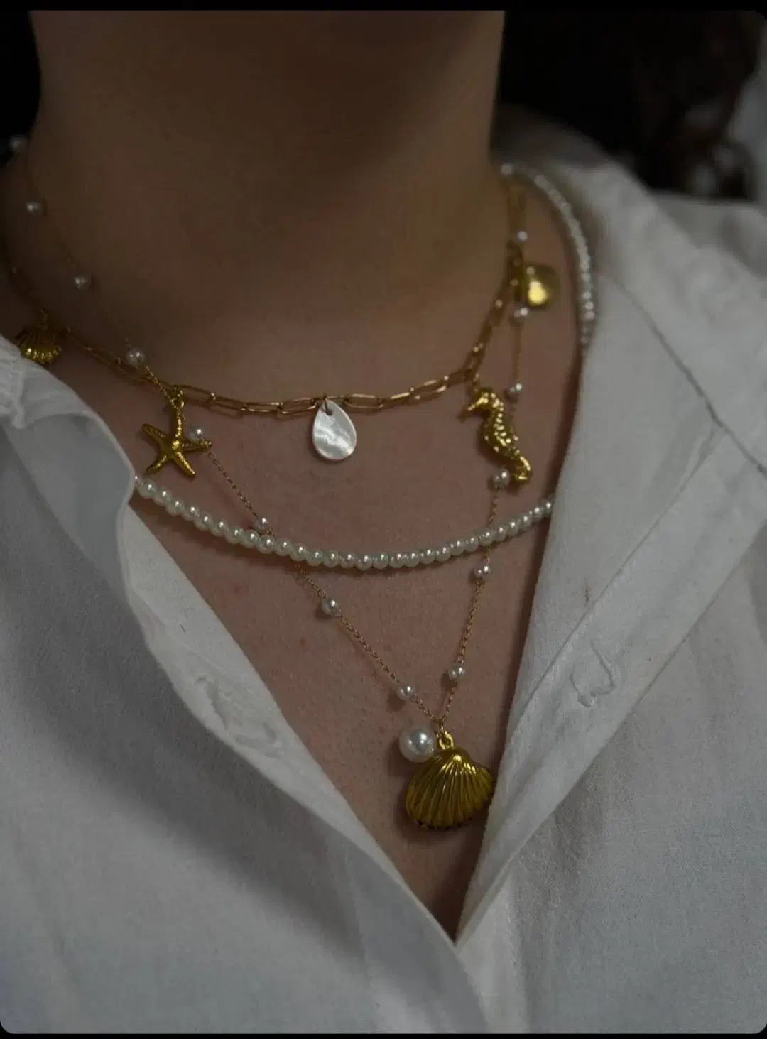 گردنبند صدفی|بدلیجات|تهران, بازار|دیوار