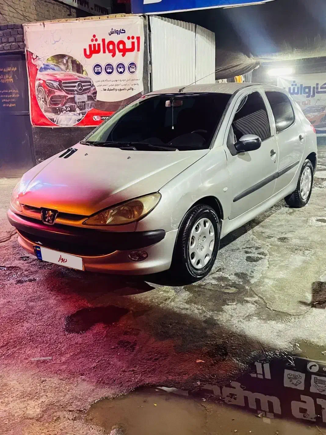 پژو ۲۰۶ مدل ۸۲|خودرو سواری و وانت|بیرجند, |دیوار