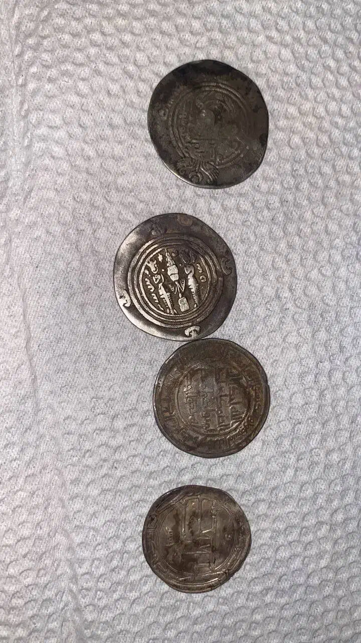 4 عدد سکه قدیمی|کلکسیون سکه، تمبر، اسکناس|کرمانشاه, |دیوار