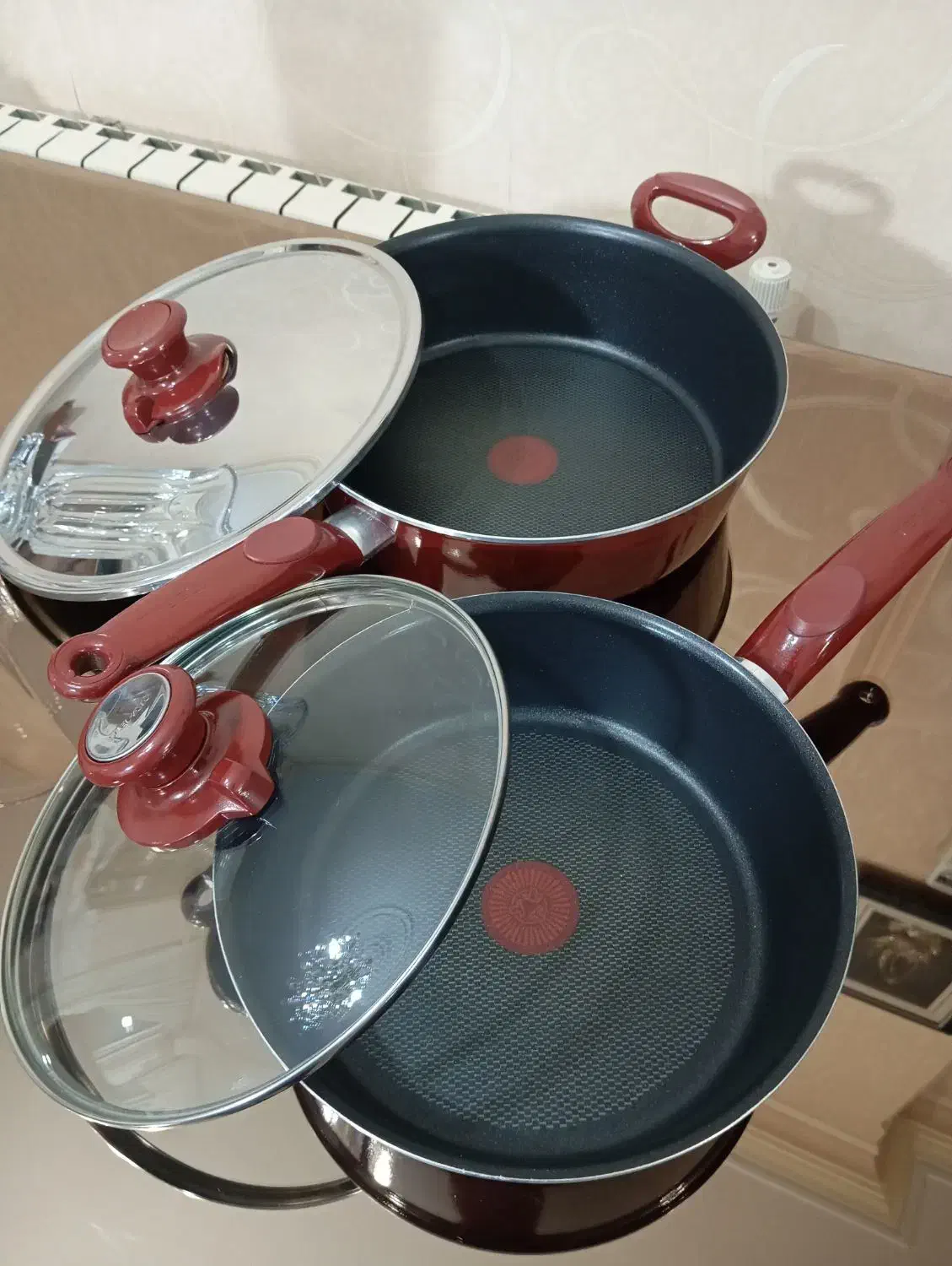 قابلمه و ماهیتابه تفال اصل فرانسه آکبند|ظروف پختوپز|تهران, صادقیه|دیوار