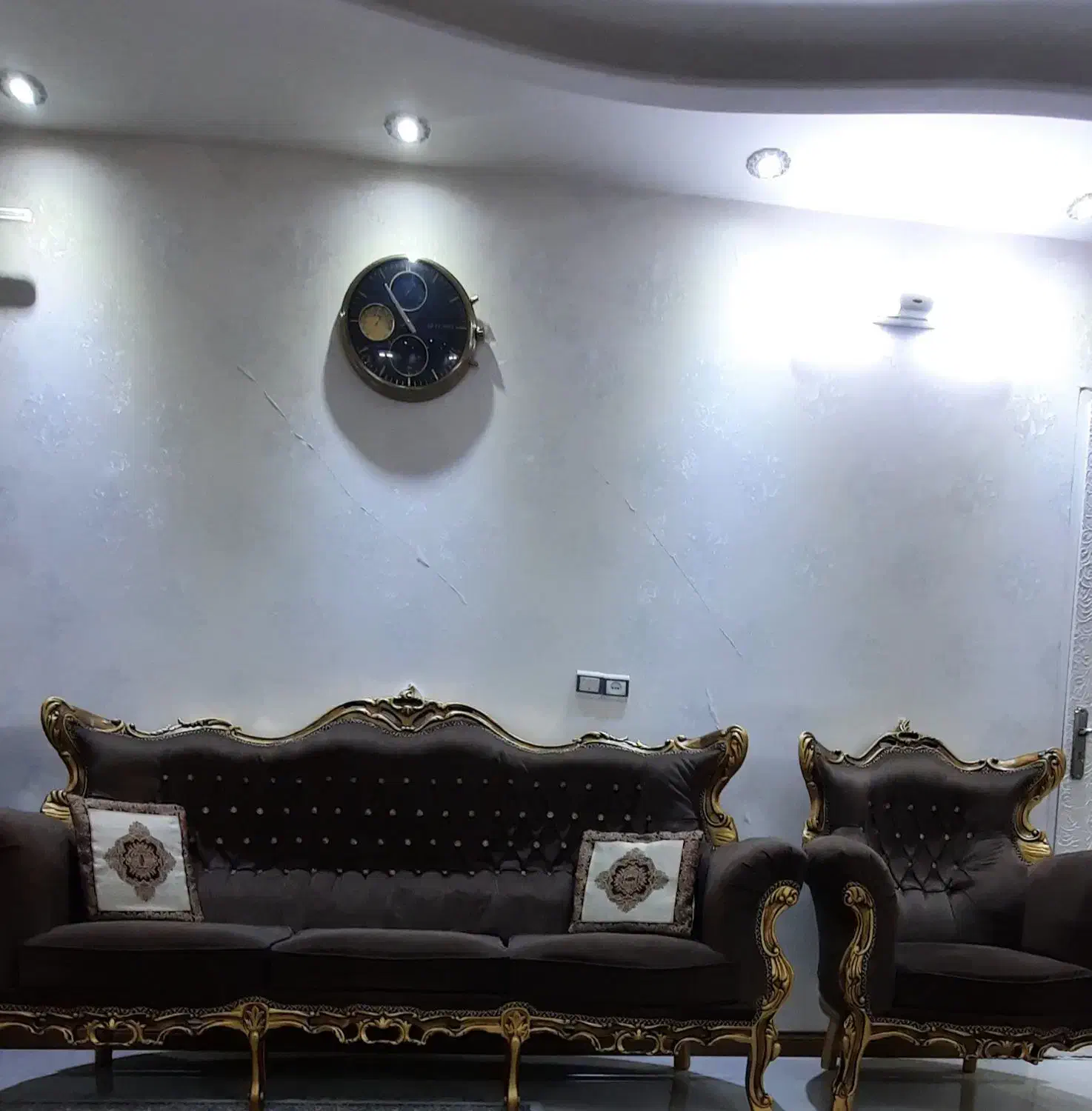 مبل استیل ۷ نفره|مبلمان خانگی و میز عسلی|بروجرد, |دیوار