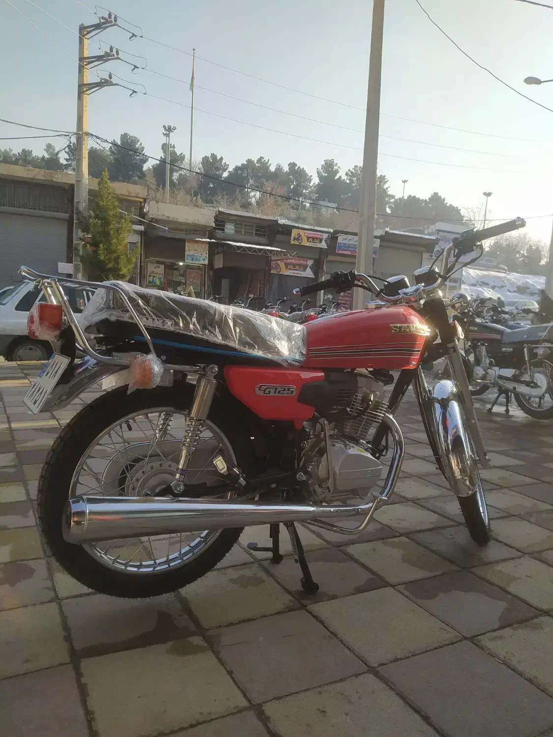 ساوین CG125 نوستالژی|موتورسیکلت|کرمانشاه, |دیوار