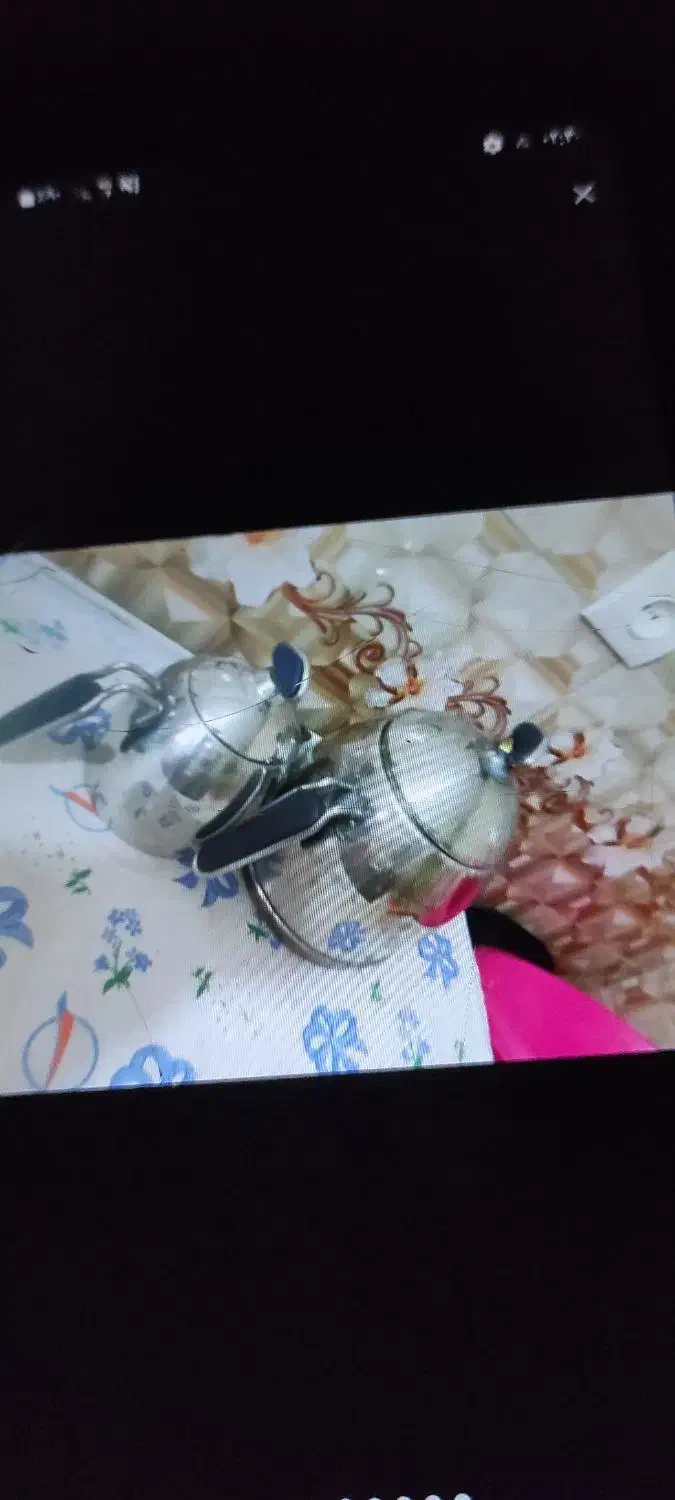 کتری قوری تمام استیل جنس زخیم و قدیمی|قوری، کتری، قهوه‌ساز دستی|کرمانشاه, |دیوار