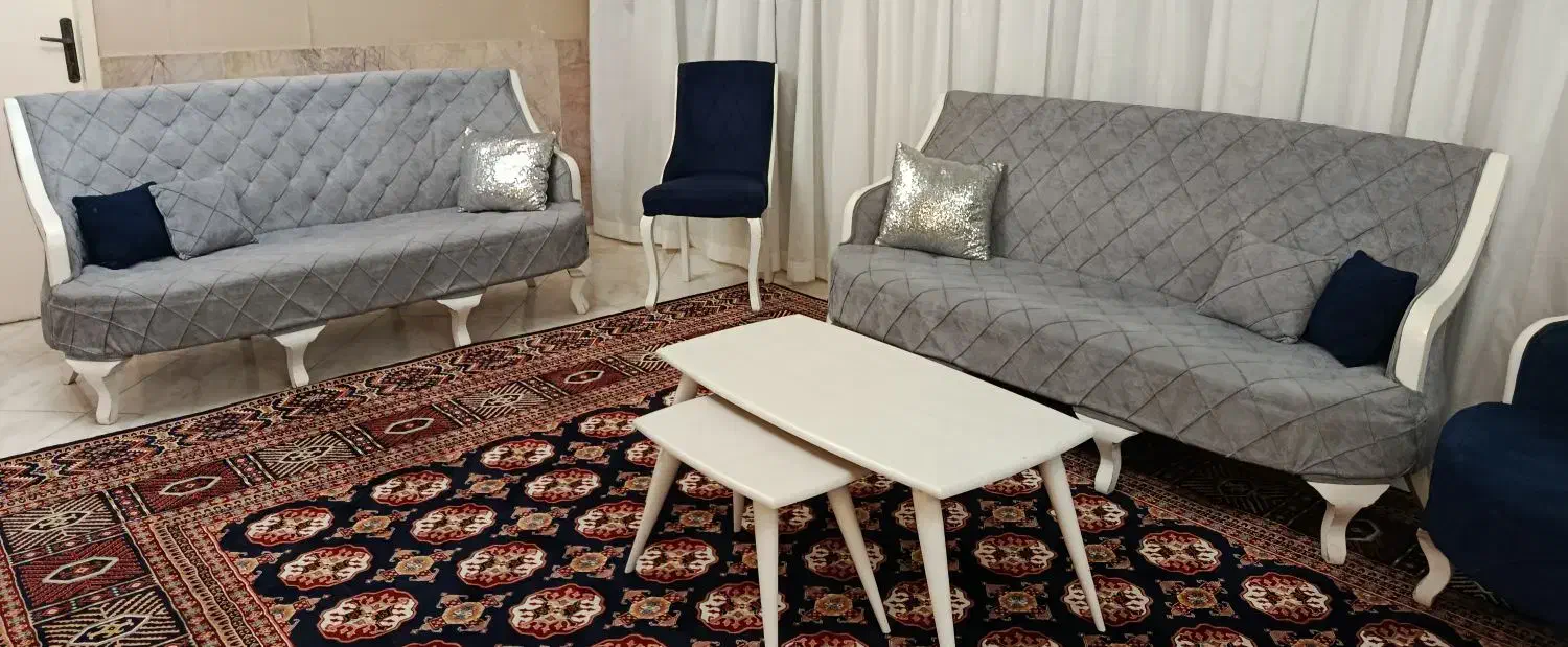 مبلمان ۹ نفره|مبلمان خانگی و میز عسلی|مشهد, شهید بهشتی|دیوار