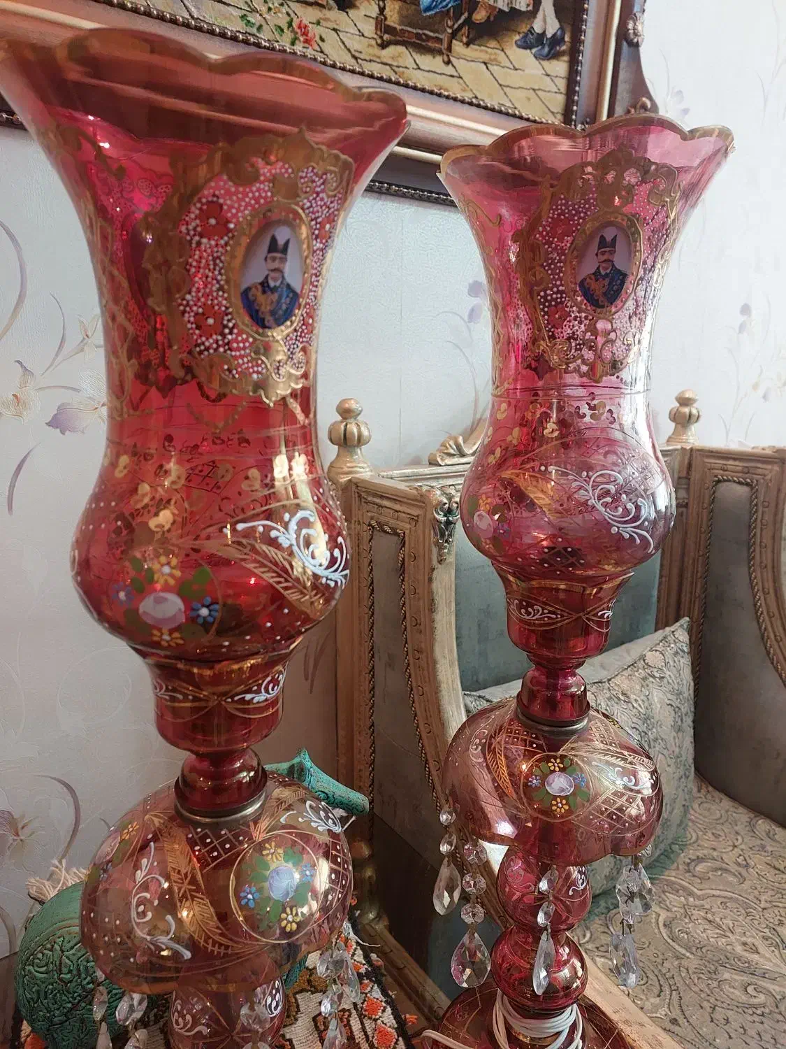 دوعدد شمعدانی جنس عالی|صنایع دستی و سایر لوازم تزئینی|تبریز, |دیوار