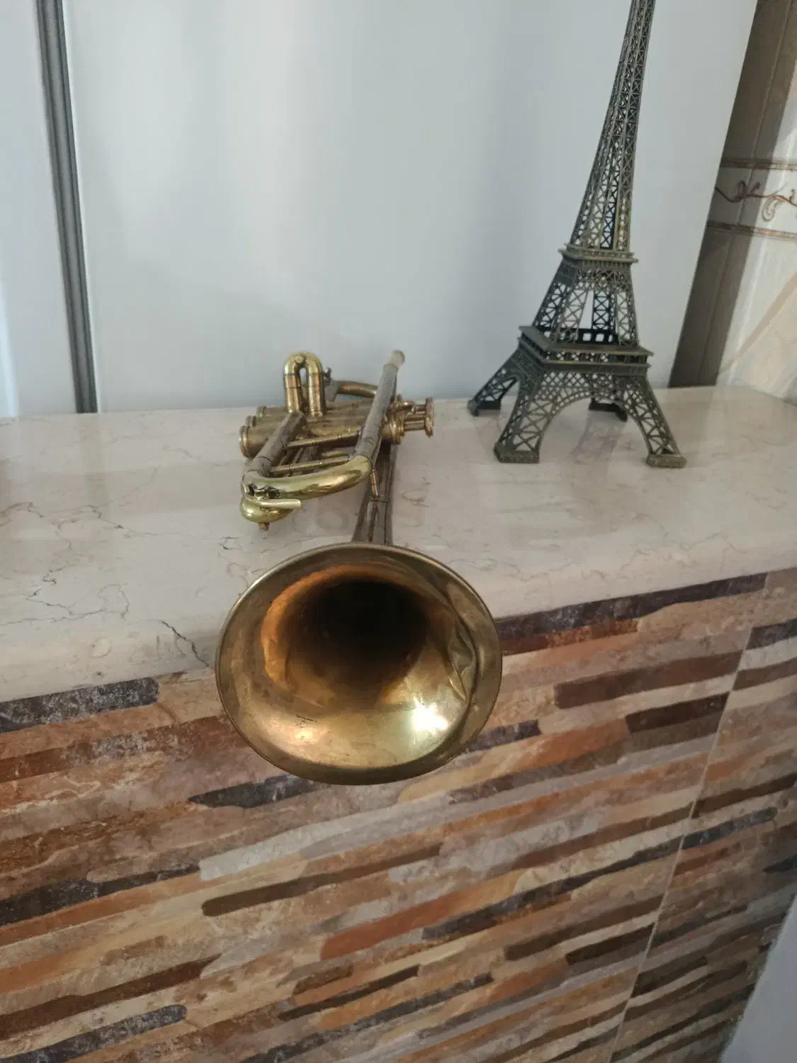 ترومپت،شیپور،برج ایفل|سازهای بادی|بهارستان, |دیوار