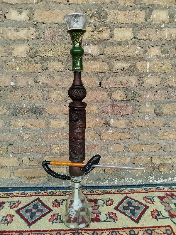 قلیون چوبی|صنایع دستی و سایر لوازم تزئینی|آبیک, |دیوار