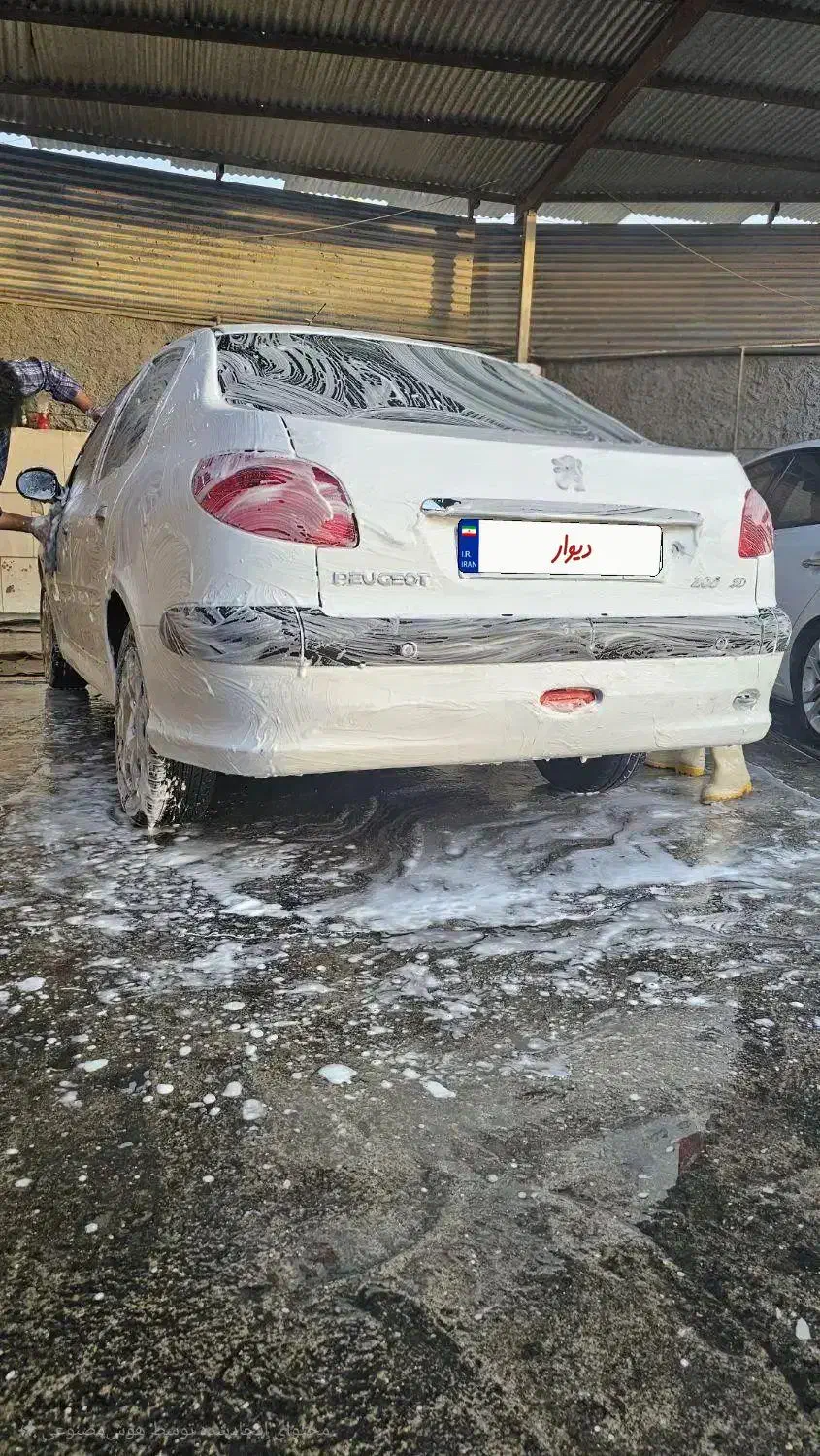 206 v8 مدل ۹۵|خودرو سواری و وانت|اصفهان, ارداجی|دیوار