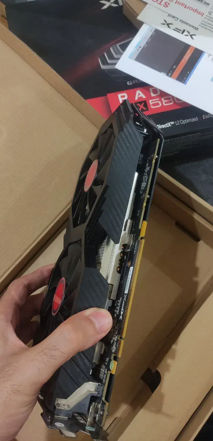 کارت گرافیک xfx 580 8g|قطعات و لوازم جانبی رایانه|یزد, |دیوار