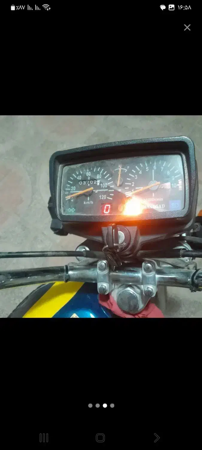 موتوربرمودا۱۲۵|موتورسیکلت|اصفهان, فجر|دیوار