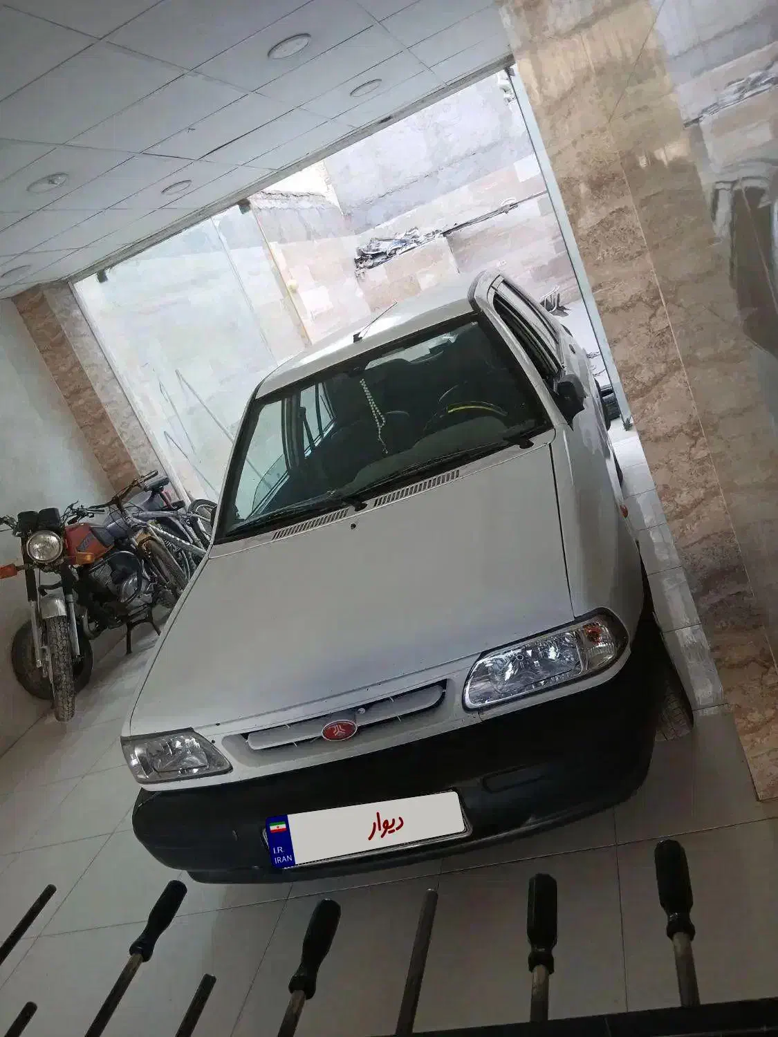 پراید۱۳۱مدل ۹۷ سفید|خودرو سواری و وانت|بجنورد, |دیوار