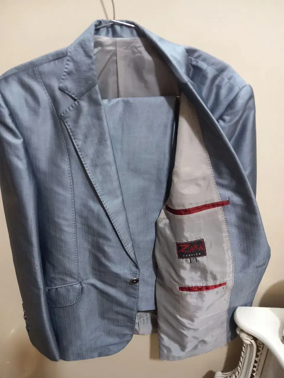 یک دست کت شلوار سالم سایز ۵۰|لباس|پاکدشت, پاکدشت (مامازند)|دیوار