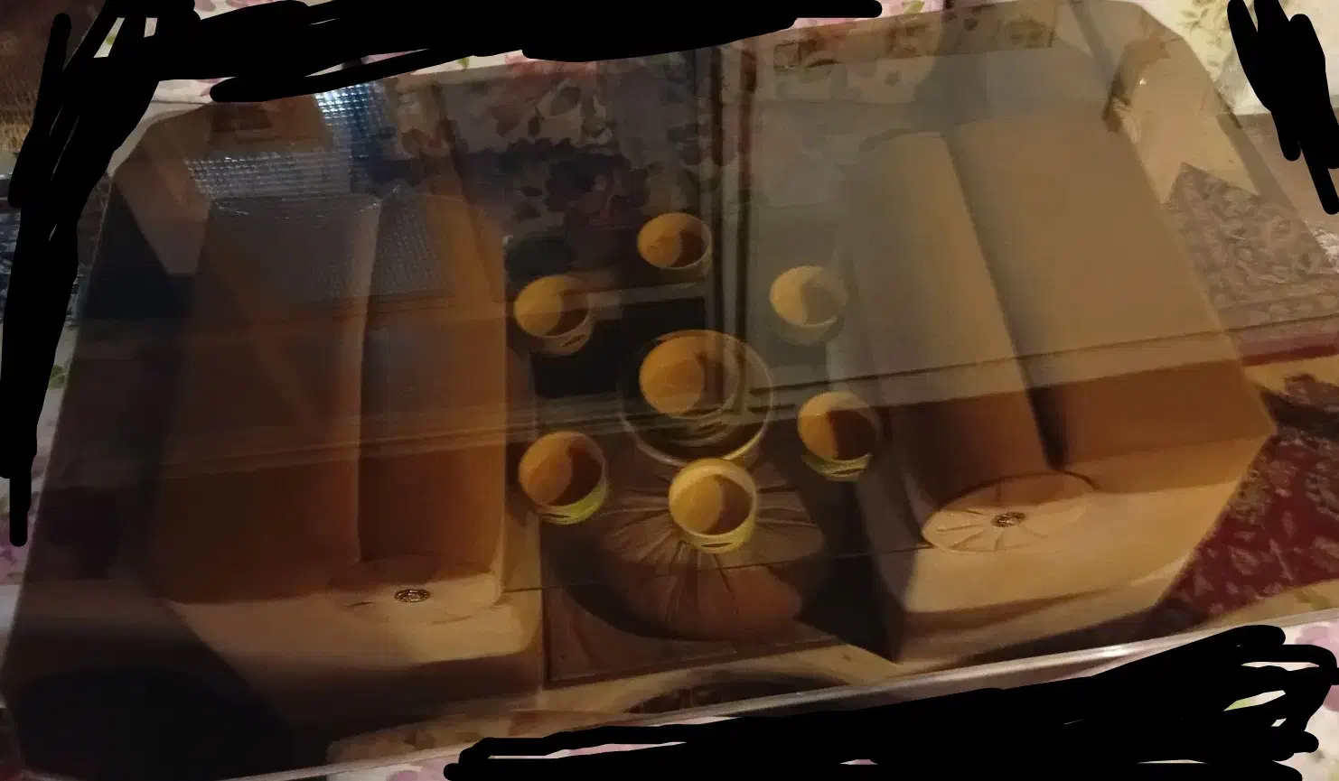 شیشه میز ناهارخوری|میز و صندلی غذاخوری|تهران, مجیدیه|دیوار