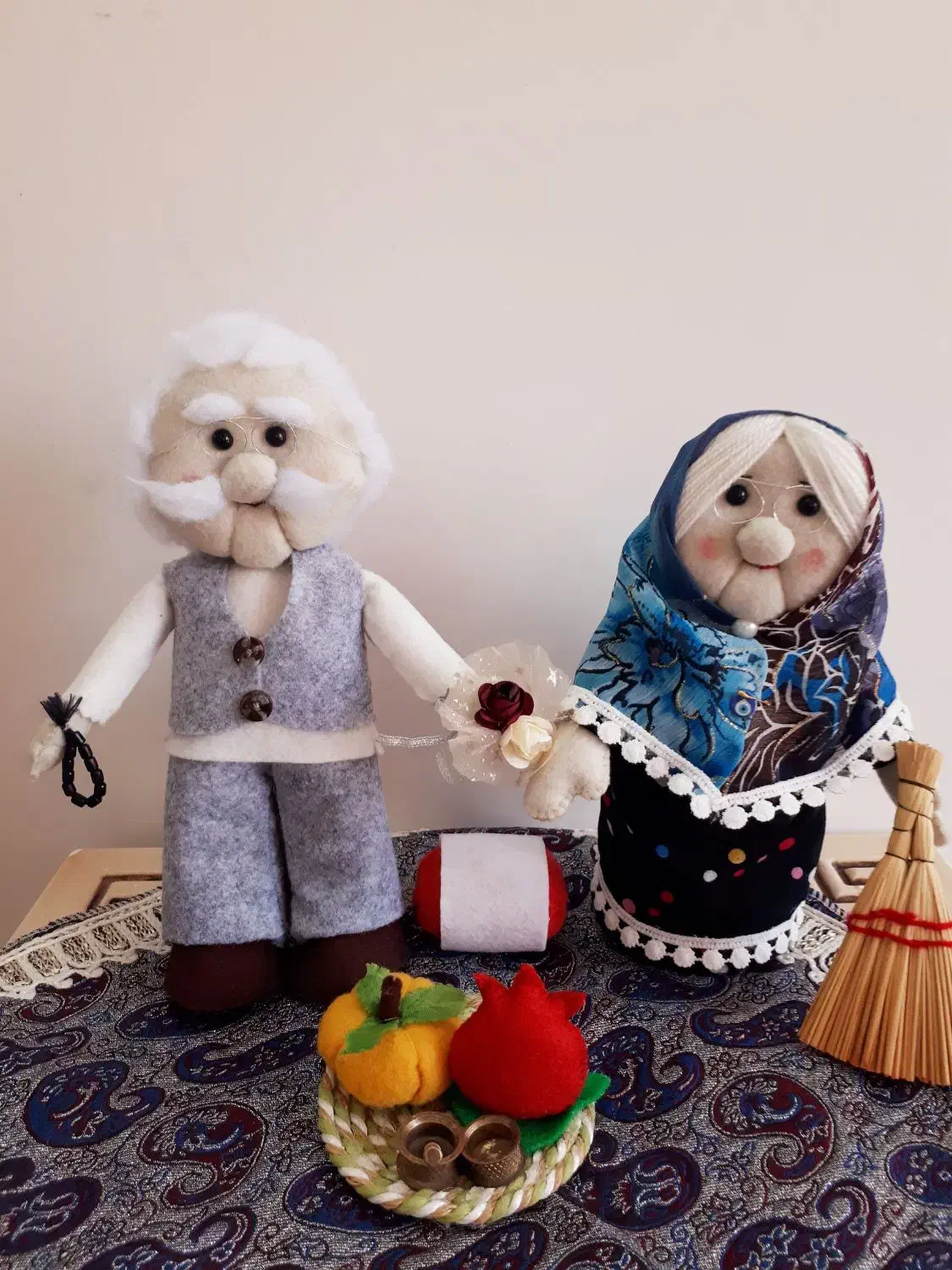 عروسک ننه جون و آقا جون|اسباببازی بچه|کازرون, |دیوار