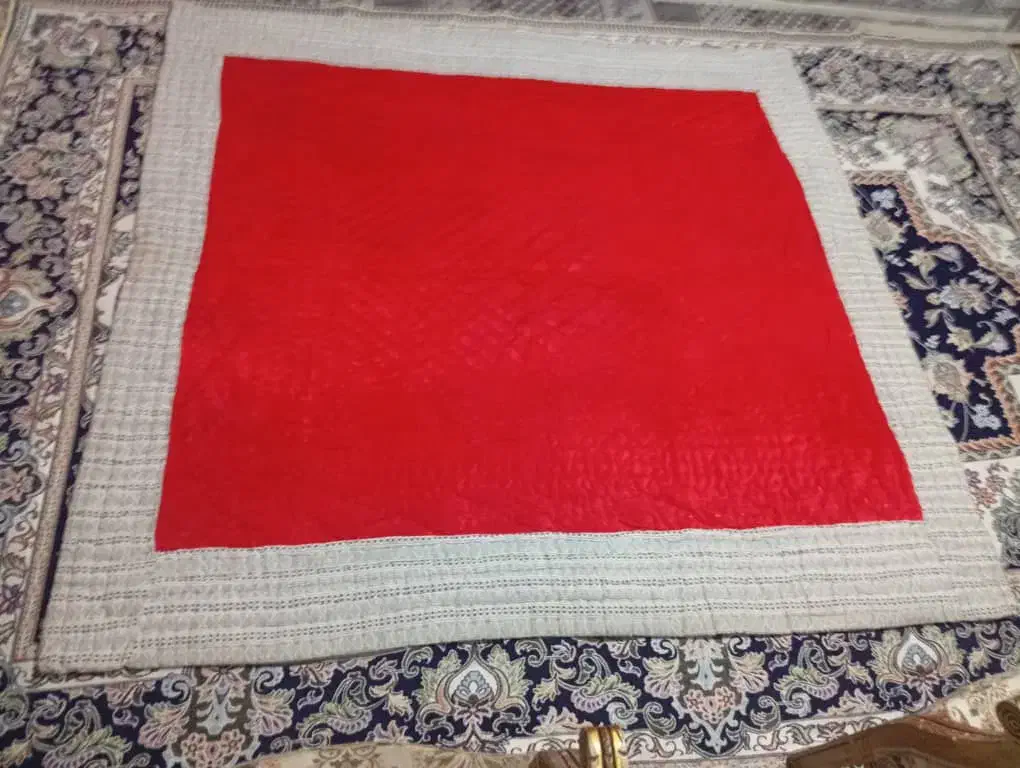 دو عدد لحاف پشمی دوخت سنتی|رختخواب، بالش، پتو|چهارباغ, |دیوار