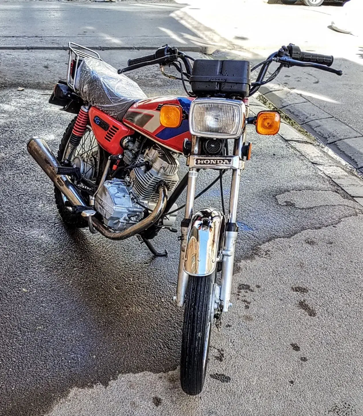 موتور ۱۲۵ استارتی مدل ۹۴ پنج دنده|موتورسیکلت|الوند, |دیوار