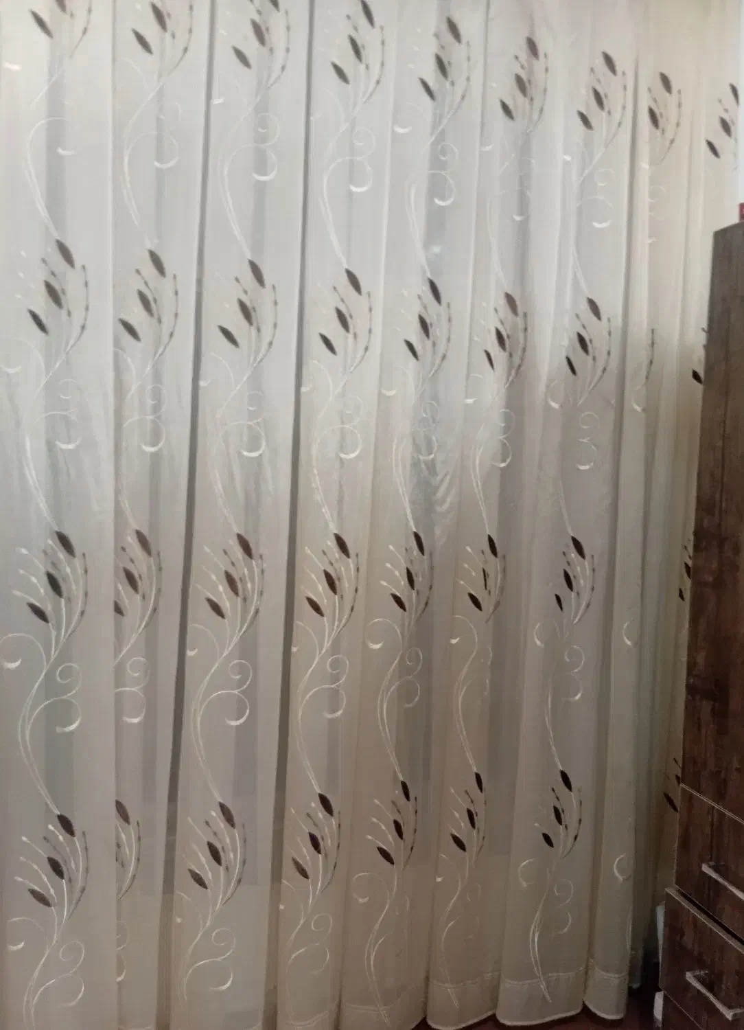 پرده حریر|پرده، رانر، رومیزی|آباده, |دیوار